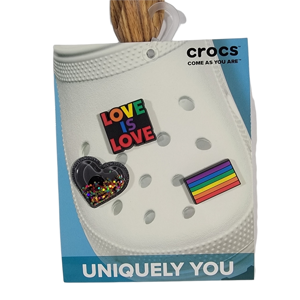 CROCS Jibbitz Charms Set of 3 New.